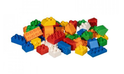 L-W Toys Sada kostek pro nejmenší stavitele II. 50 ks